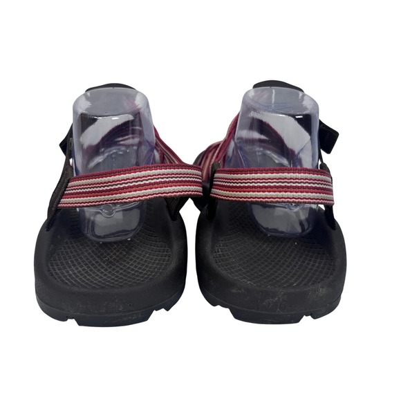Chaco ZX/2 Classic Sandals Size W10 Red White Strappy Outdoor Vibram (M596) - Picture 3 of 5